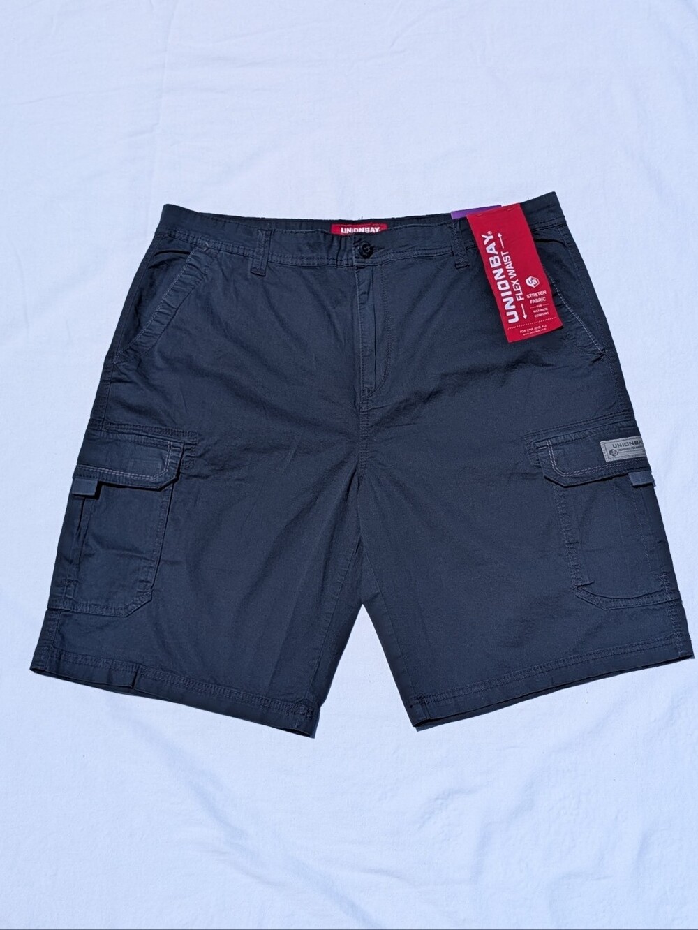 NWT Unionbay- Men's Flex Waist Cargo Short Size 40